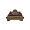 Elegante bureau-organizer met Perzische marqueterie