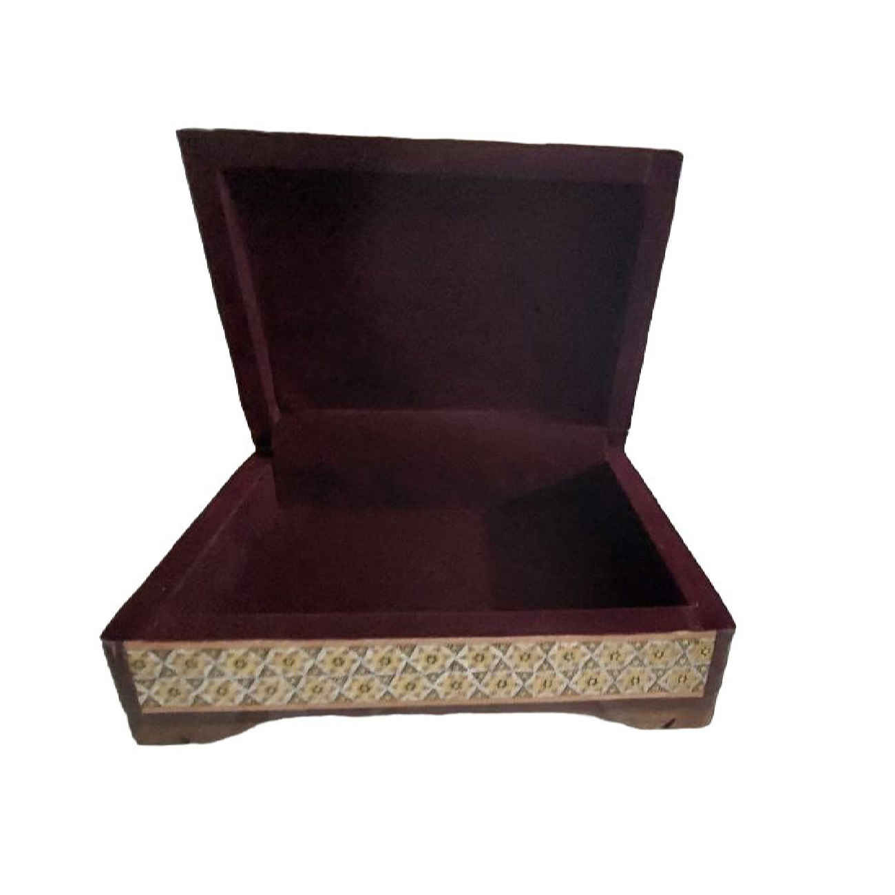 Elegante bureau-organizer met Perzische marqueterie