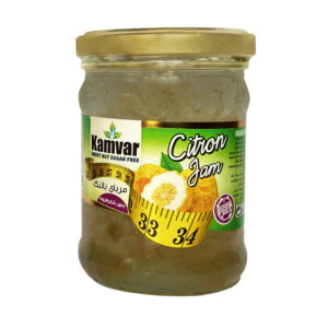 Iraanse jam – Kamvar suikervrije citroen, 425 gram