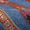 Gestreepte Perzische Kelim-loper uit Golestan, authentiek handwerk