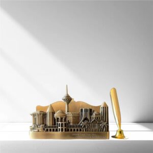 Perzische Metalen Bureau Organizer Accessoires met Iran Ontwerp