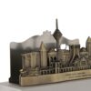 Perzische Metalen Bureau Organizer Accessoires met Iran Ontwerp