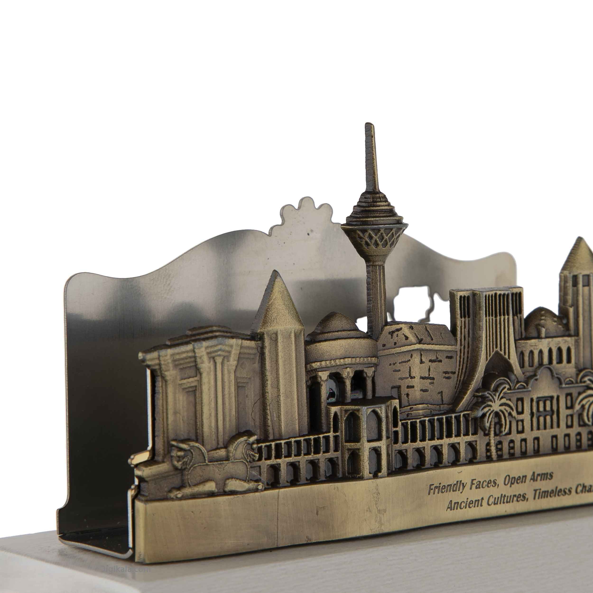 Perzische Metalen Bureau Organizer Accessoires met Iran Ontwerp