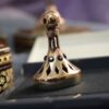 Perzische Stempel Safavi Model – Een Unieke Toevoeging aan Elke Antieke Collectie van Brons