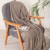 Premium Gebreid Bankkleed – Voeg Elegant en Warmte toe aan Uw Woondecoratie