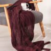 Premium Gebreid Bankkleed – Voeg Elegant en Warmte toe aan Uw Woondecoratie