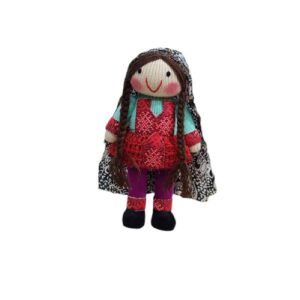 Amigurumi traditionele gehaakte pop Baloch model