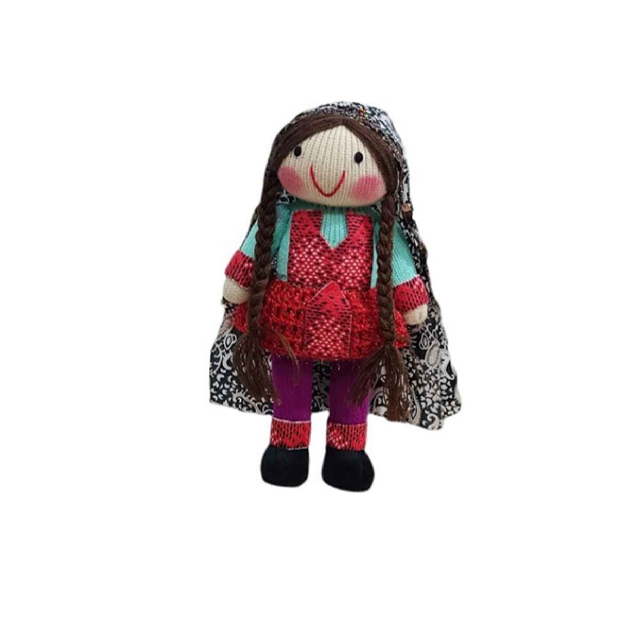 Amigurumi traditionele gehaakte pop Baloch model