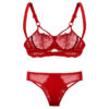 Rode Kanten Lingerieset – Sexy Beha en Slip Set