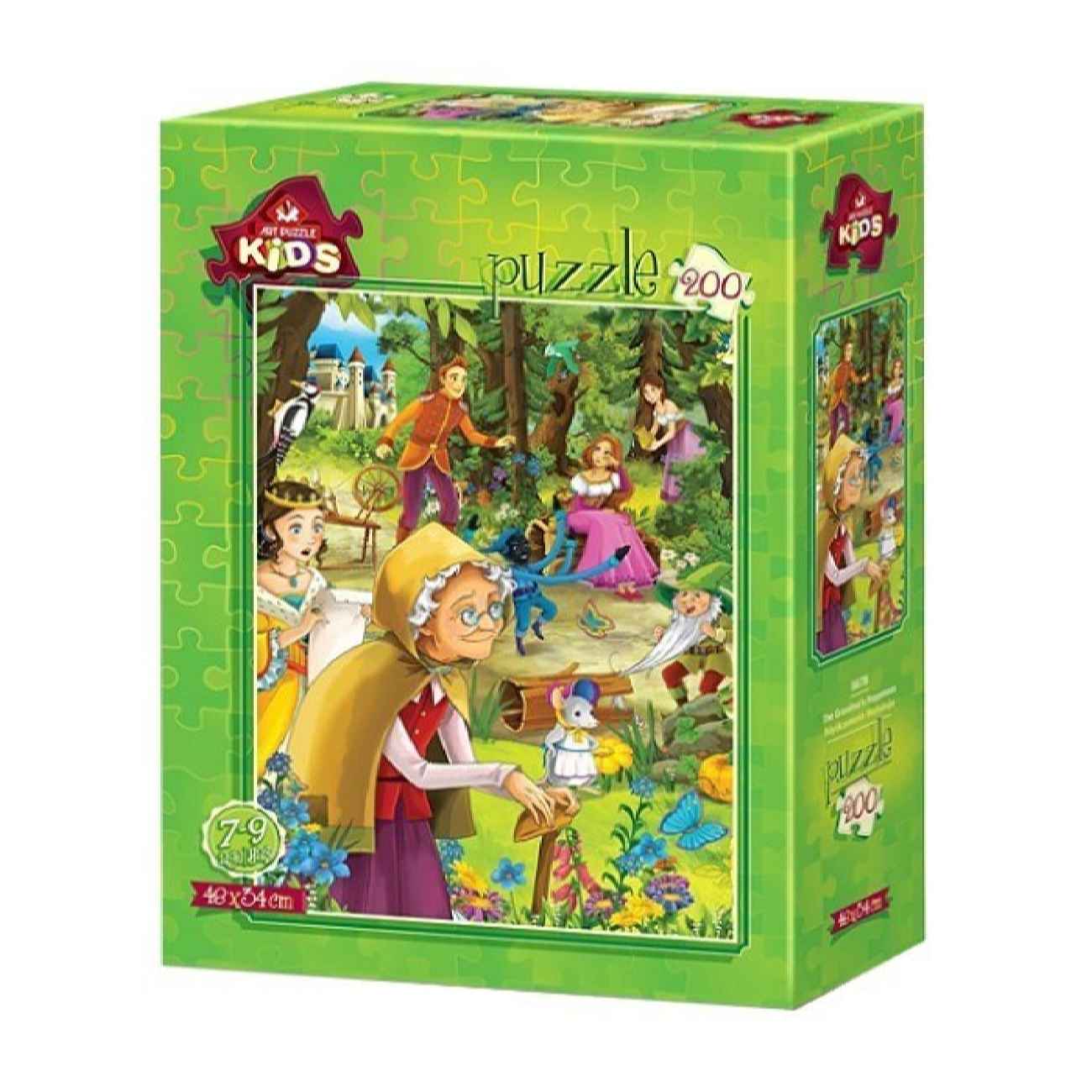 Koninklijke avonturen – De prinses en de bedelaar legpuzzel – 200 stukjes