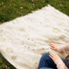 Bankkleed met Zon en Maan Ontwerp