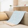 Bankkleed met Winter Sneeuwvlok Ontwerp