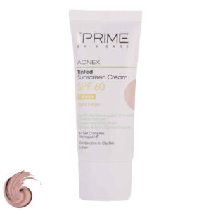 Prime Zonnebrandcrème SPF60 – Licht Beige Anti-Acné (2x)