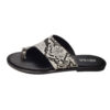 Zwarte Teenring Pantoffels – Lichtgewicht Vakantie slippers