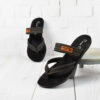 Polyurethaan Dames Teenslippers – Zwart – Binnen & Buiten
