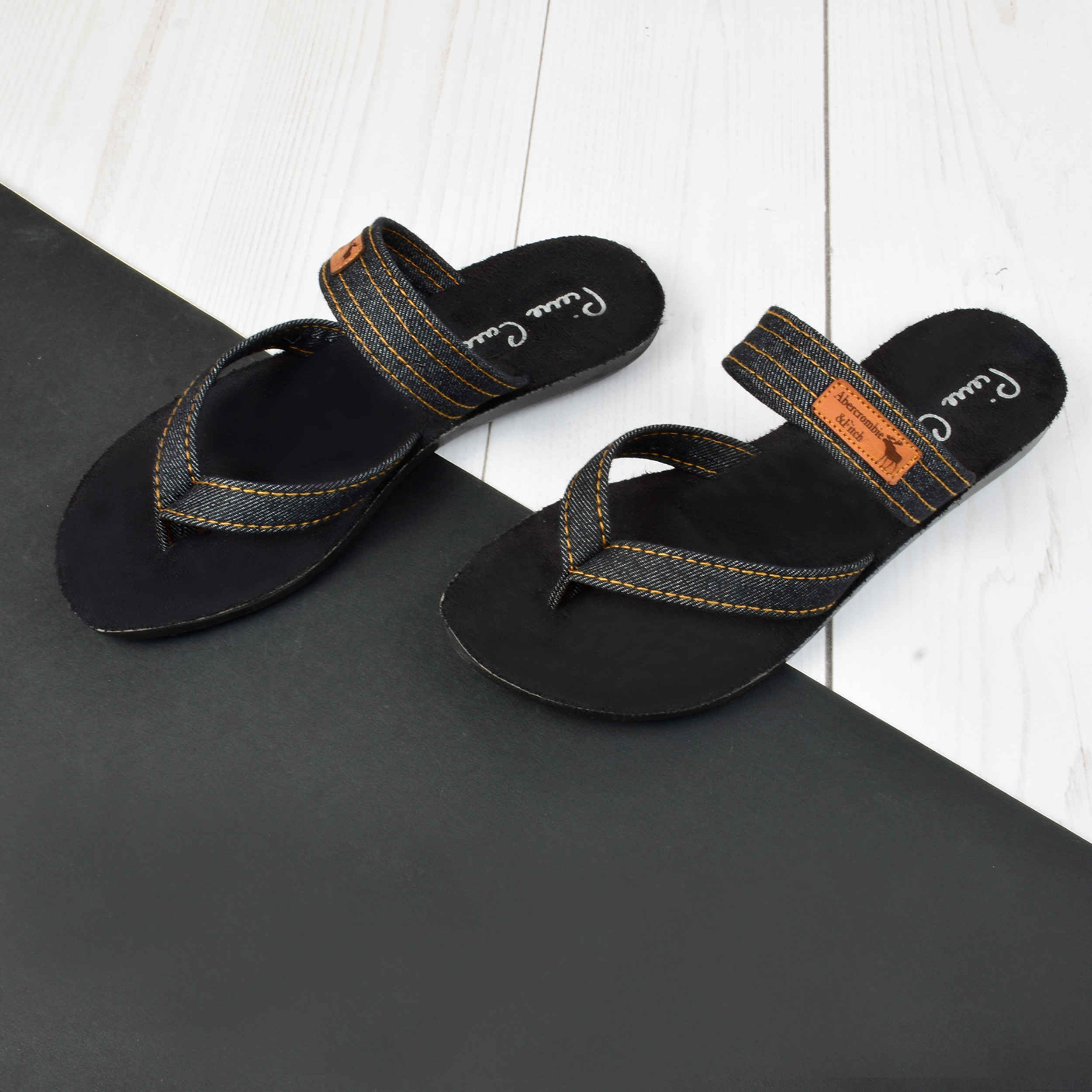 Polyurethaan Dames Teenslippers – Zwart – Binnen & Buiten