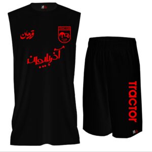 Tractor Shirt en Shorts – Zwart