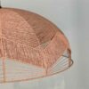Gevlochten Hanglamp met Natuurlijke Vezels Milieuvriendelijk