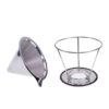 V60 Koffiedripper – Metalen Koffiefilter voor Thuis & Werk