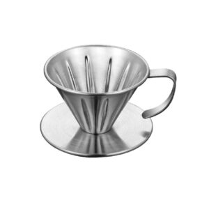 V60 Koffiedripper – RVS voor Precisie Zetten