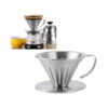 V60 Koffiedripper – RVS voor Precisie Zetten