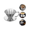V60 Koffiedripper – RVS voor Precisie Zetten