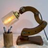 Trendy Houten Verstelbare Bureaulamp – Ideale Verlichtingsoploop voor Werk en Studie