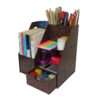 Houten bureau-organizer voor kantoorspullen – chic & functioneel