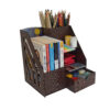 Houten bureau-organizer voor kantoorspullen – chic & functioneel