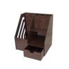 Houten bureau-organizer voor kantoorspullen – chic & functioneel