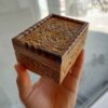 Houten Sieradendoos met Houtsnijwerk – Voor Kettingen, Ringen & Oorbellen