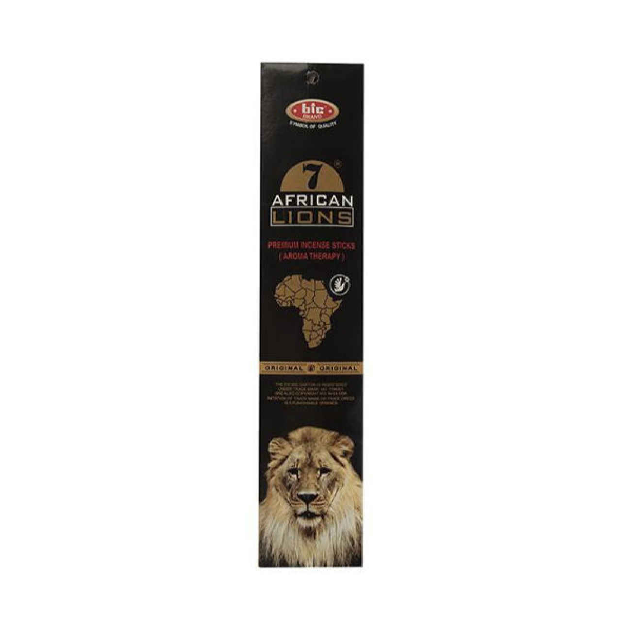 Bic Wierookstokjes Natural African Lions (Set van 4)