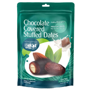 Gevulde Dadels met Amandel & Chocoladecoating – Ivan