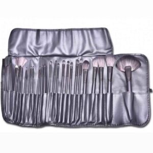 Complete 24-delige Make-up Kwastencollectie – Purper