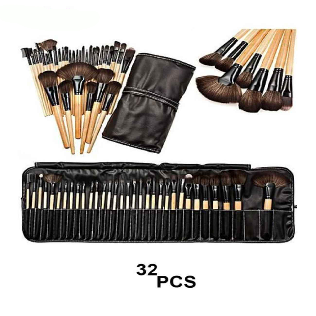 Complete 32-delige Professionele Cosmetische Kwastenset