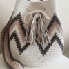 Crochet Backpack – Kikim Design Crème