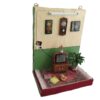 Decoratief beeldje – Vintage woonkamer, een gezellig hoekje van vroeger