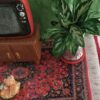 Decoratief beeldje – Vintage woonkamer, een gezellig hoekje van vroeger