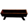 Decoratieve houten vaas – Voor binnen- of buitendecoratie