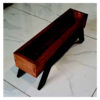 Decoratieve houten vaas – Voor binnen- of buitendecoratie