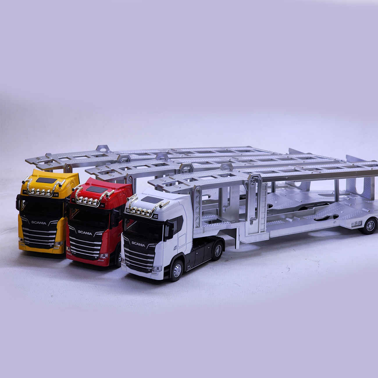 Diecast Auto-aanhanger Speelgoedtruck – Geïnspireerd door het Iconische Ontwerp van Scania