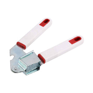 Handmatige knoflookpers met comfortabele greep – Wit