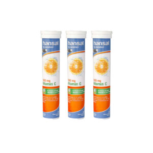 Bruistablet vitamine C sinaasappel – 60 tabletten Hansal