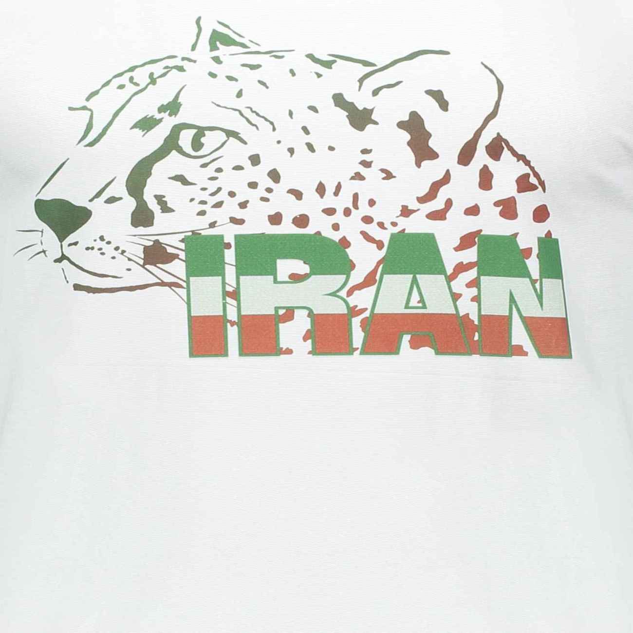 Voetbalfans’ shirt – Perfect voor voetballiefhebber met cheetah design in wit