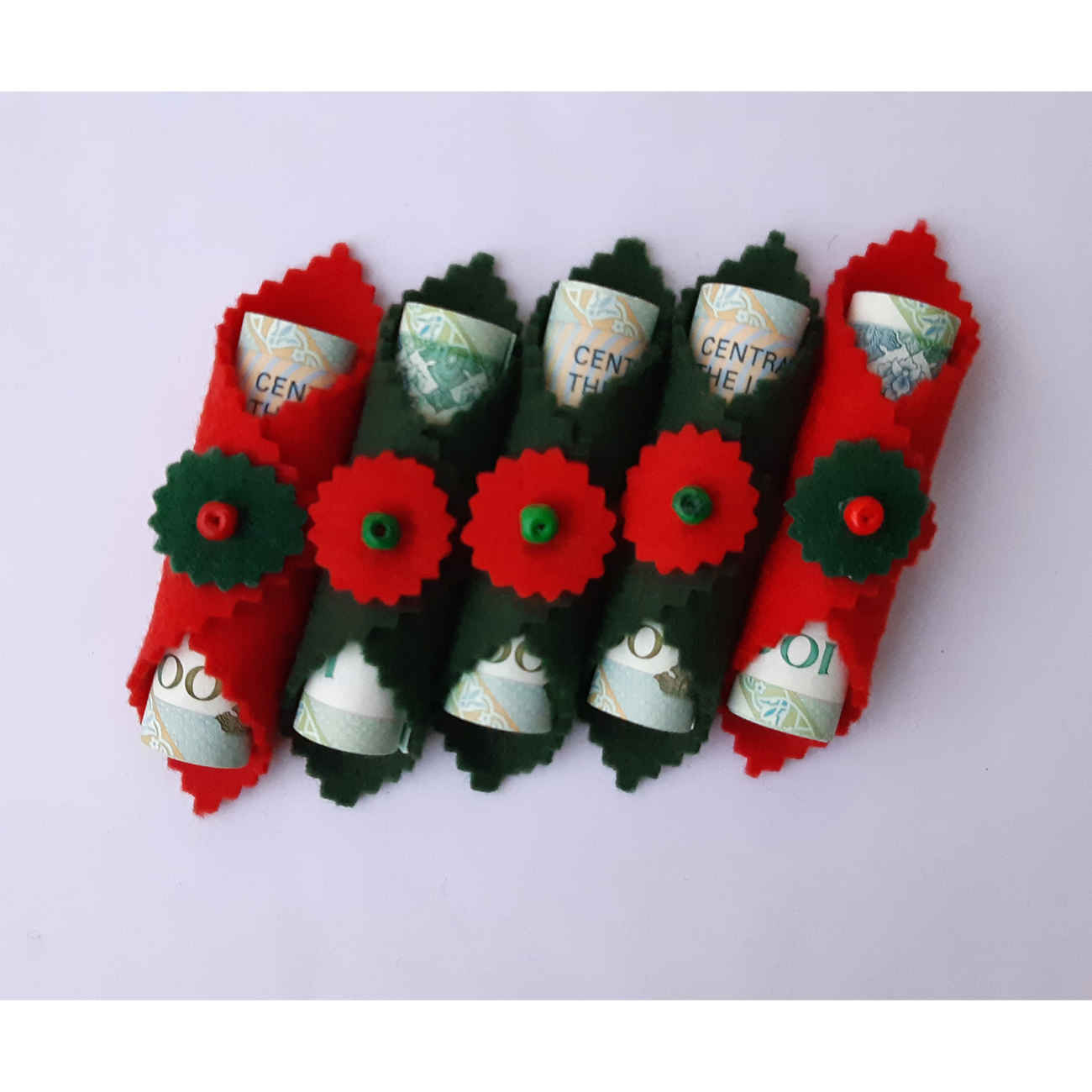 Cadeauset Gelddecoratie Ontwerp voor Yalda Nacht (3 pakketten van 5)