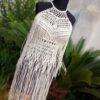 Handgemaakte macramé jurk – Melkachtig