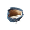 Handmade Crochet Casual Backpack – Navy Blauw