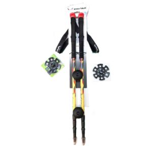 Wandelstok Snow Hawk model – Essentiële functies voor elke buitenliefhebber (x2)
