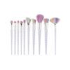 Magische Twist Make-up Kwastenset – Regenboogharen, 10-delig