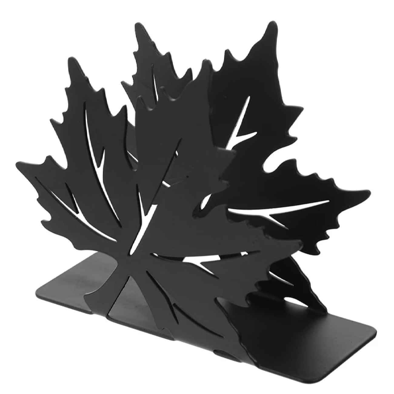 Metalen tissuehouder – Goudkleurig Bladdesign